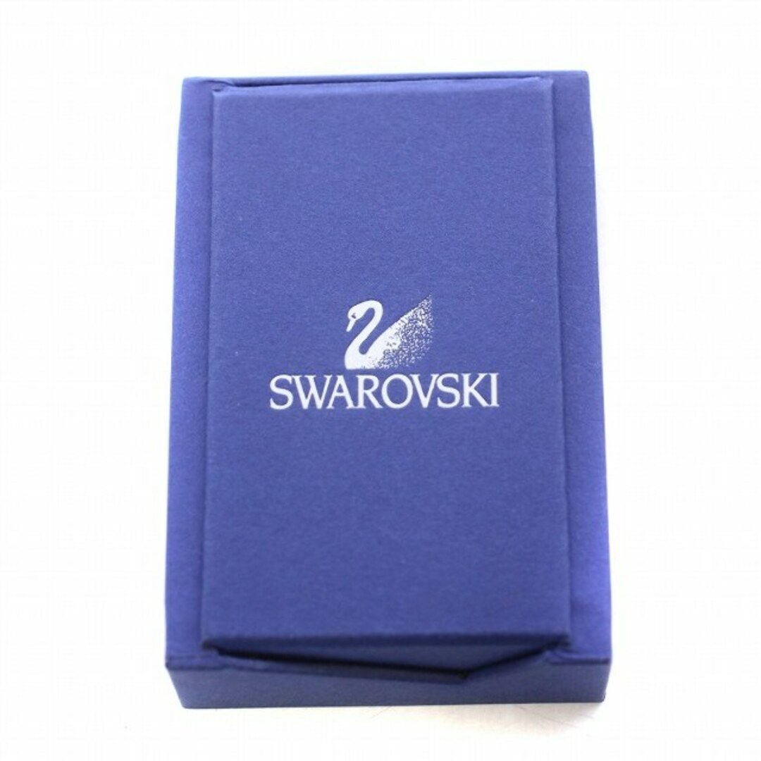 SWAROVSKI(スワロフスキー)のスワロフスキー ブローチ ピン クリスタル ハート 鍵 シルバーカラー 水色 レディースのアクセサリー(ブローチ/コサージュ)の商品写真