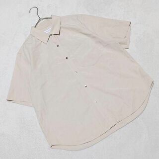 【BEAUTY & YOUTH】（F）無地 シンプル シャツ ラウンドカット(Tシャツ/カットソー(半袖/袖なし))