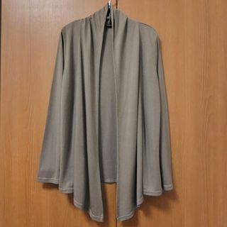 ニッセン(ニッセン)の【美品】UVカット 吸汗速乾 トッパーカーディガン   (モカ)(カーディガン)