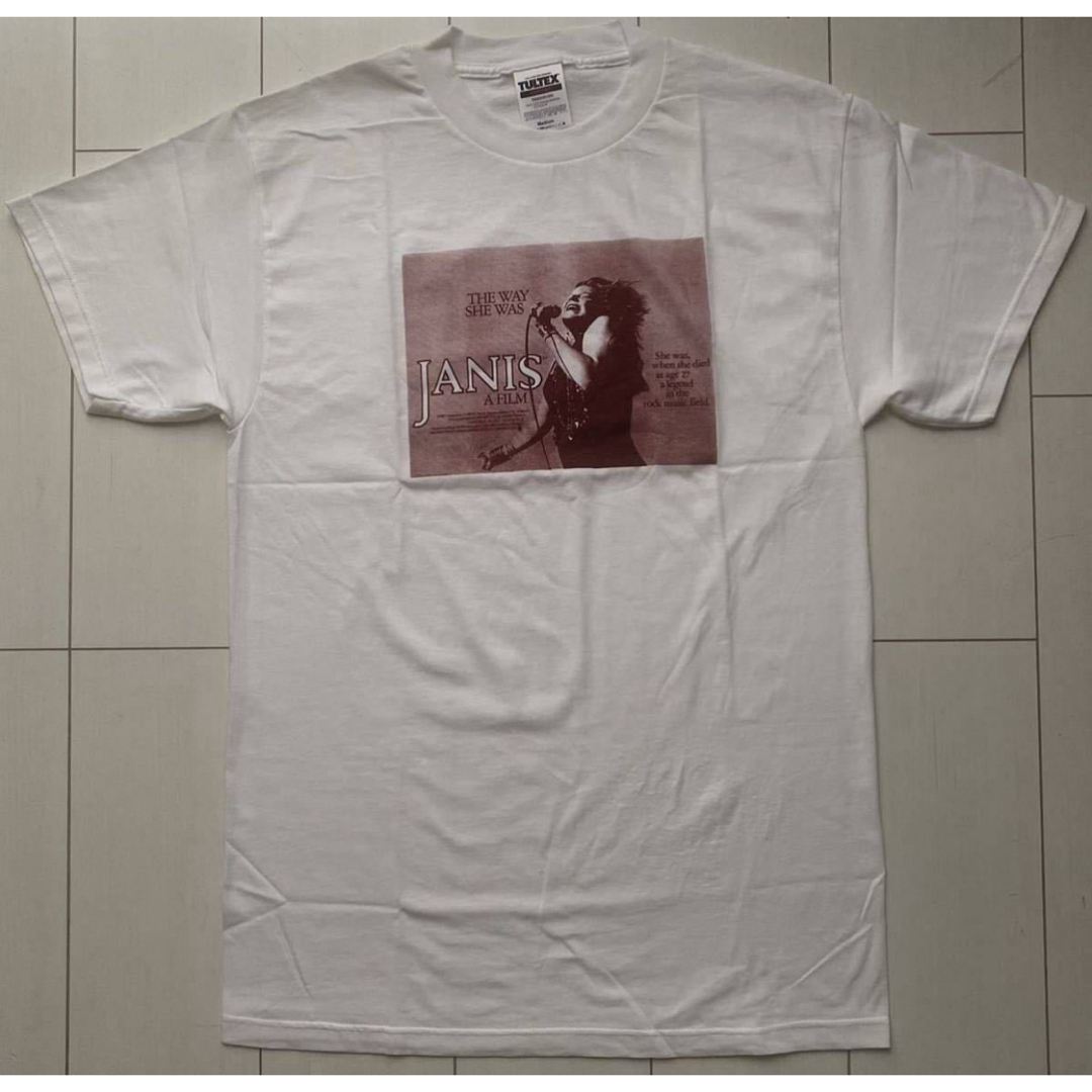 MUSIC TEE(ミュージックティー)の90s 未使用  DEAD STOCK TULTEX JANIS MOVIE L メンズのトップス(Tシャツ/カットソー(半袖/袖なし))の商品写真