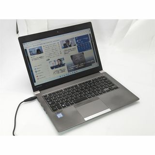 トウシバ(東芝)の訳あり 13.3型 中古ノートパソコン 東芝 R63/M 第7世代Core i5(ノートPC)