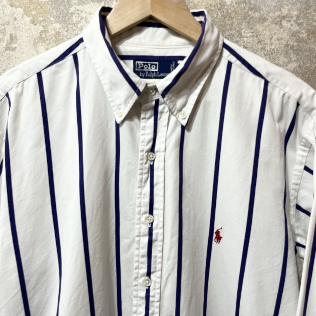 POLO RALPH LAUREN(ポロラルフローレン)のPOLO by Ralph Lauren ストライプシャツ オーバーサイズ ポロ メンズのトップス(シャツ)の商品写真