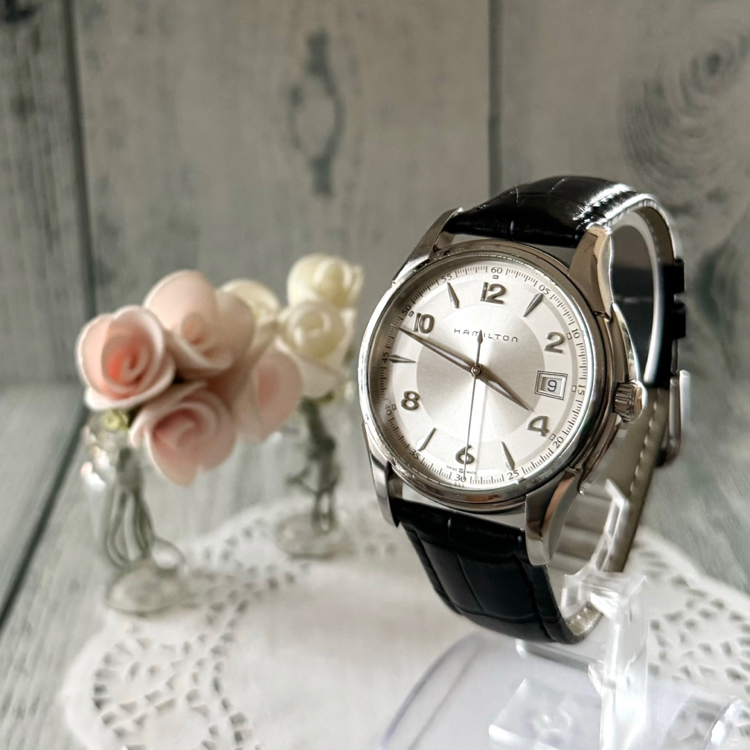 Hamilton(ハミルトン)の【電池交換済】HAMILTON ハミルトン 腕時計 ジャズマスター シルバー メンズの時計(腕時計(アナログ))の商品写真