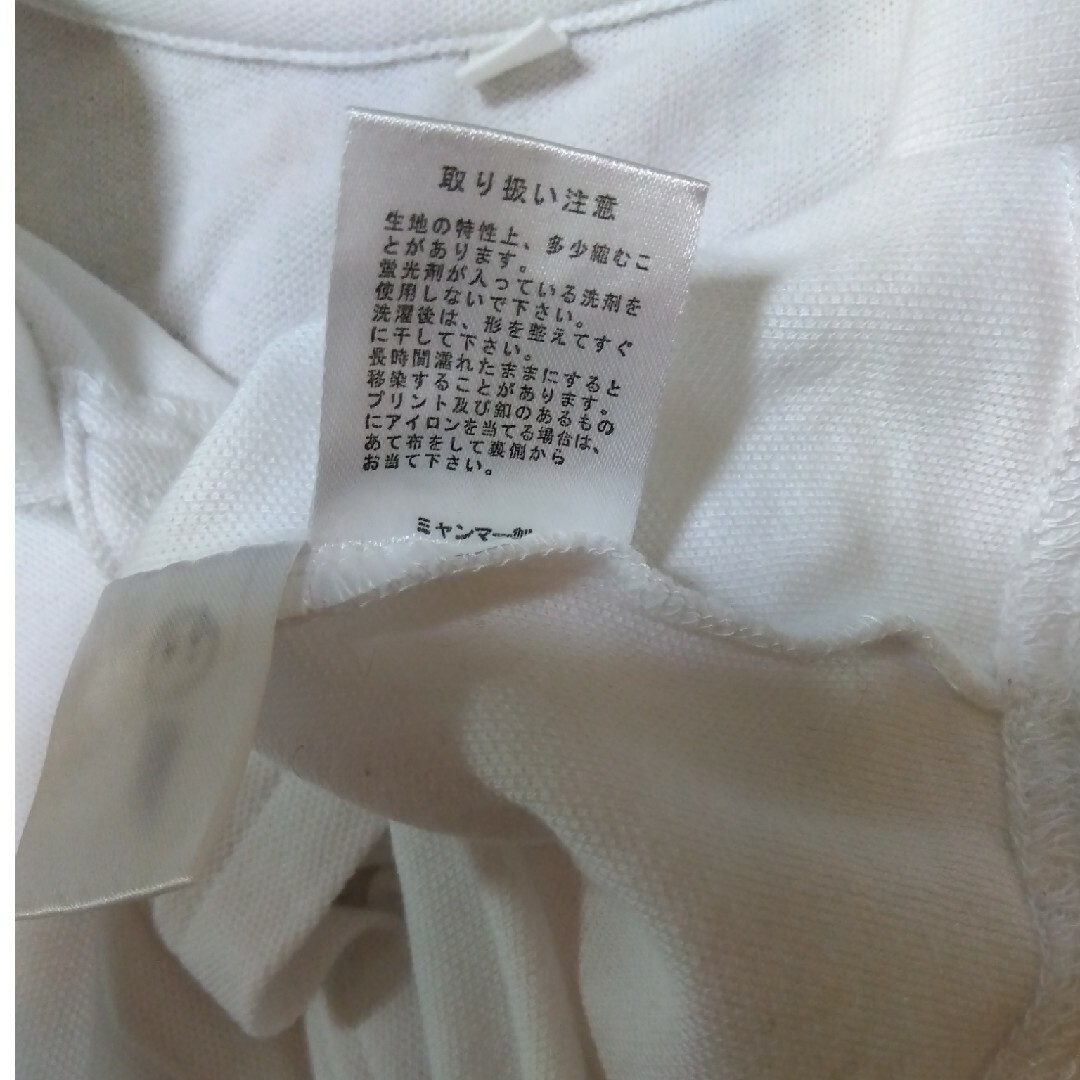幼児白ポロシャツ キッズ/ベビー/マタニティのキッズ服女の子用(90cm~)(その他)の商品写真