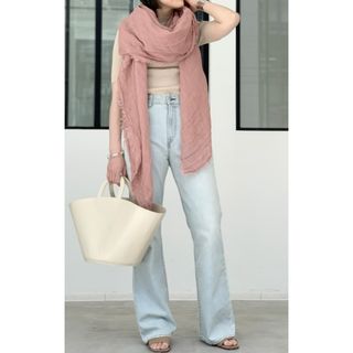 L'Appartement DEUXIEME CLASSE - 新品MAISON DE VACANES Linen Stole  ピンク