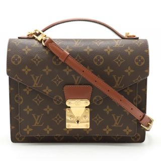 ルイヴィトン(LOUIS VUITTON)のルイ ヴィトン モノグラム モンソー28 セカンドバッグ （22420966）(セカンドバッグ/クラッチバッグ)