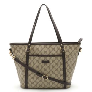 Gucci - グッチ GGスプリーム トートバッグ ショルダーバッグ （22430128）