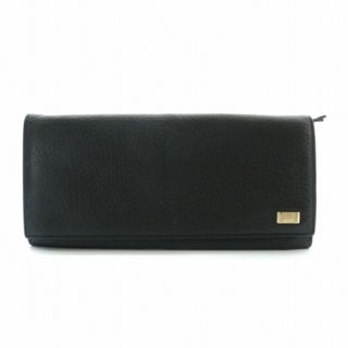 ダンヒル(Dunhill)のダンヒル dunhill 長財布 二つ折り レザー ロゴ 黒 ブラック(長財布)