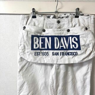 ベンデイビス(BEN DAVIS)のBEN DAVIS PROJECTLINE フロントフラップ付きクロップドパンツ(ペインターパンツ)