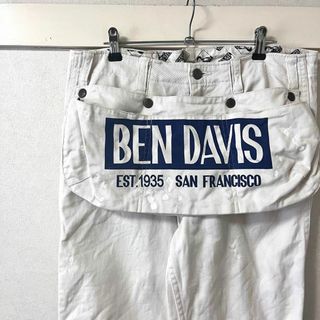 BEN DAVIS - BEN DAVIS PROJECTLINE フロントフラップ付きクロップドパンツ