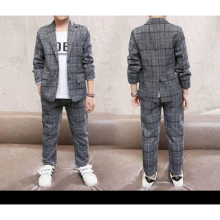男の子 フォーマル スーツ キッズ ジャケット パンツ 150サイズ(ドレス/フォーマル)