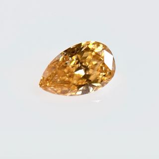 0.214ct F.INT.Y-ish.ORANGE,SI2 オレンジダイヤ(その他)