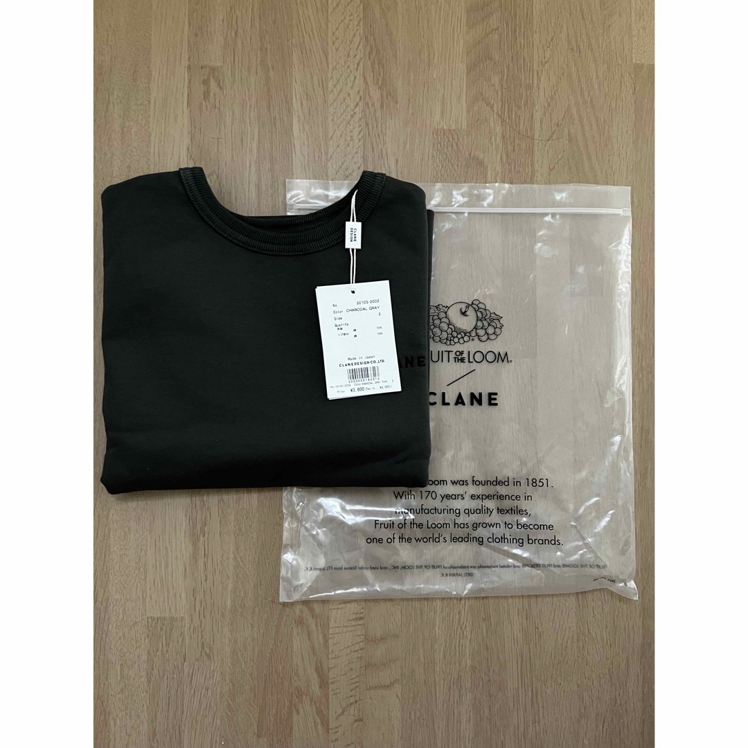 CLANE(クラネ)の【新品】FRUIT OF THE LOOM×CLANE KIDS SWEAT キッズ/ベビー/マタニティのキッズ服男の子用(90cm~)(Tシャツ/カットソー)の商品写真