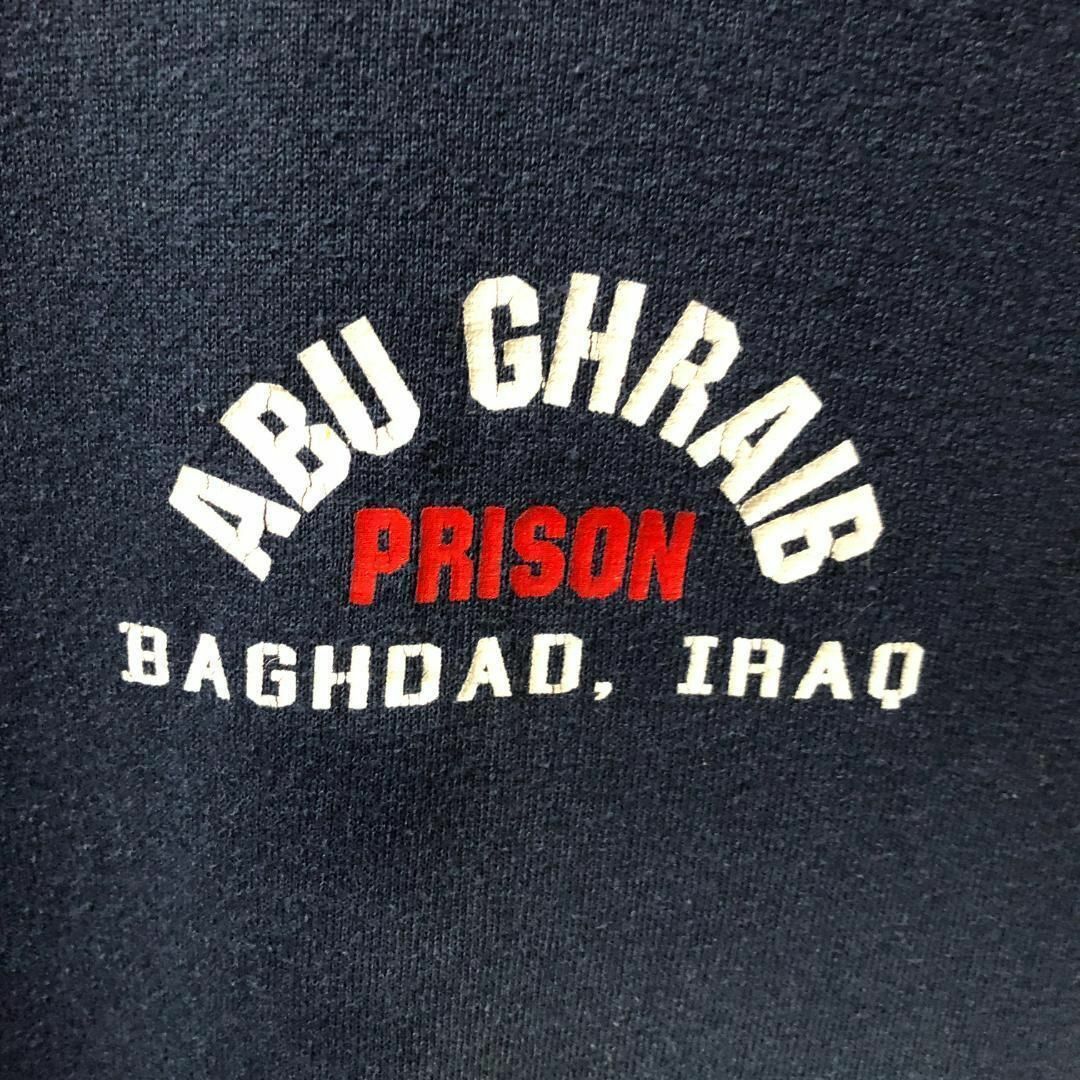 ABU GHRAIB ワンポイント バックプリント オーバー Tシャツ メンズのトップス(Tシャツ/カットソー(半袖/袖なし))の商品写真