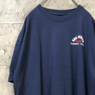 ABU GHRAIB ワンポイント バックプリント オーバー Tシャツ(Tシャツ/カットソー(半袖/袖なし))