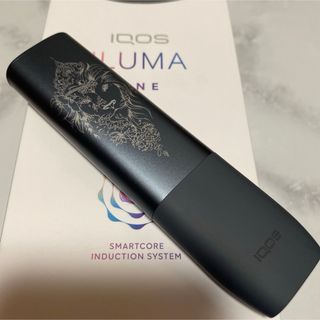 アイコス(IQOS)のiQOS ILUMAONE イルマワン 加工 ライオン トライバル タトゥー 黒(タバコグッズ)