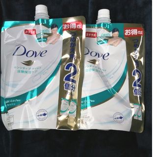 ダヴ(Dove（Unilever）)のダヴ ボディウォッシュ センシティブマイルド つめかえ用(720g)×２個(ボディソープ/石鹸)