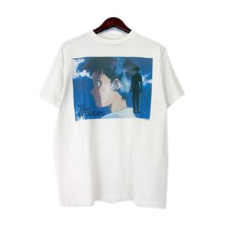 セントマイケル SAINT MICHAEL × エヴァンゲリオン EVANGELION 【 EV SS Shinji SM YS3 0000 C25 】 シンジ グラフィック プリント 半袖 Tシャツ w18944(Tシャツ/カットソー(半袖/袖なし))