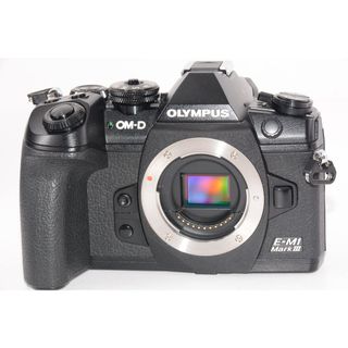 【外観特上級】OLYMPUS ミラーレス一眼カメラ OM-D E-M1 MarkIII ボディー ブラック(ミラーレス一眼)