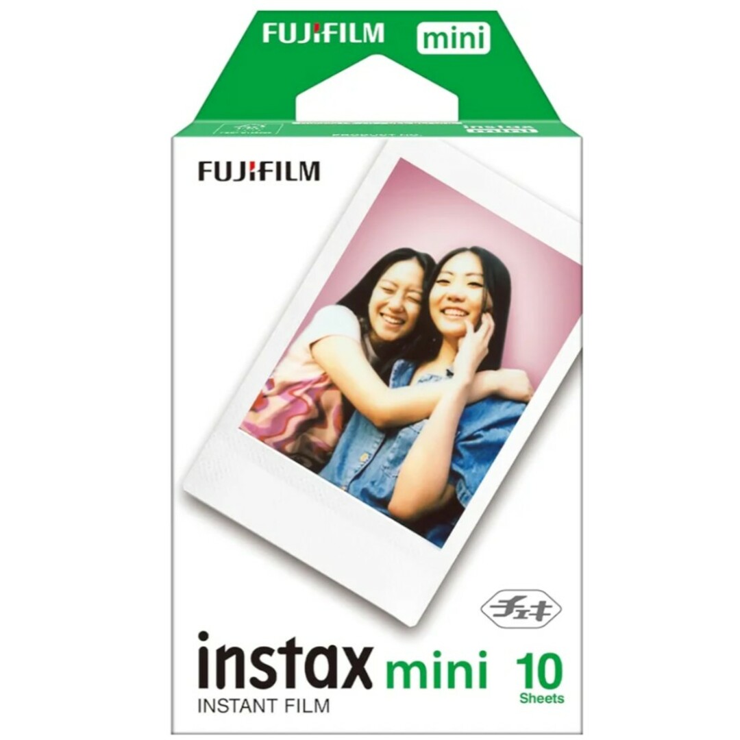 富士フイルム(フジフイルム)の富士フイルム(FUJIFILM) インスタントカメラ チェキ用フィルム 10枚入 スマホ/家電/カメラのカメラ(フィルムカメラ)の商品写真