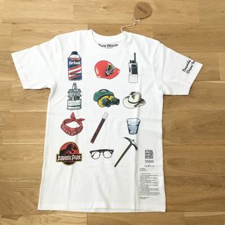 シアタープロダクツ(THEATRE PRODUCTS)のシアタープロダクツ ジュラシックパーク インジェン社 ツール プリント Tシャツ(Tシャツ(半袖/袖なし))