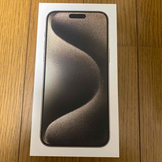 アイフォーン(iPhone)のアップル iPhone 15 Pro Max 512GB ナチュラルチタニウム(スマートフォン本体)