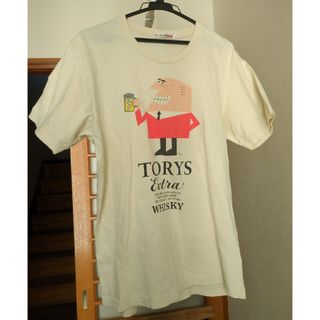 ユニクロ(UNIQLO)のUNIQLO　TORYS Extra WHISKY柄TシャツL(Tシャツ/カットソー(半袖/袖なし))