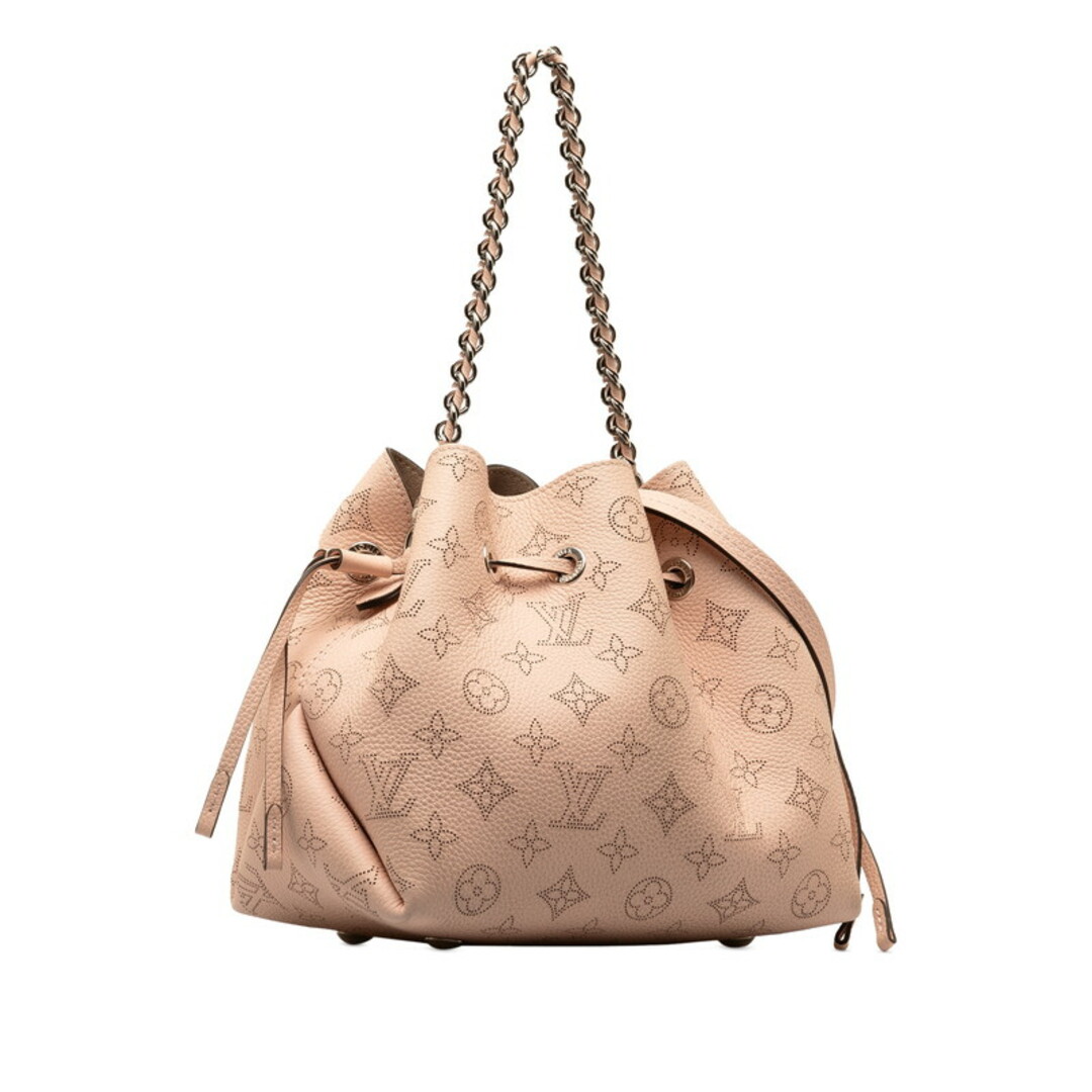 LOUIS VUITTON(ルイヴィトン)の美品 ルイ ヴィトン モノグラム マヒナ ベラ チェーン ショルダーバッグ ハンドバッグ 2WAY M57068 カーフ レディース LOUIS VUITTON 【1-0146352】 レディースのバッグ(ショルダーバッグ)の商品写真