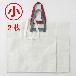 ムジルシリョウヒン(MUJI (無印良品))の新品　２枚　小　無印良品　シェアバッグ　エコバッグ(ショップ袋)