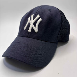 メジャーリーグベースボール(MLB)のMLB MYロゴ ネイビー　紺色　メッシュ キャップ　帽子(キャップ)
