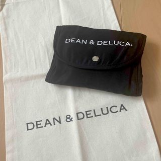 DEAN & DELUCA - ディーンアンドデルーカ　折り畳みエコバッグ　ブラック　おまけ付き