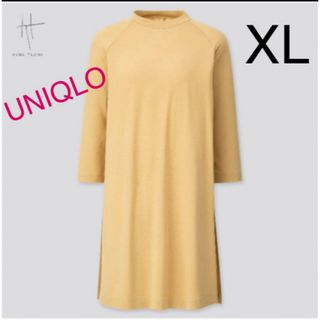 ユニクロ(UNIQLO)のユニクロ　チュニック兼ワンピース　XL⭐️新品タグ付き⭐️(チュニック)