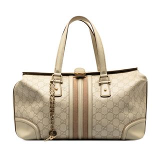 グッチ(Gucci)のグッチ グッチシマ ハンドバッグ ボストンバッグ 150335 レザー レディース GUCCI 【1-0147517】(ボストンバッグ)