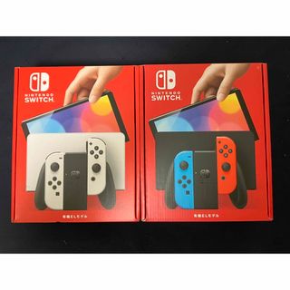 Nintendo Switch - 【新品未開封】Nintendo Switch（有機ELモデル）本体×2