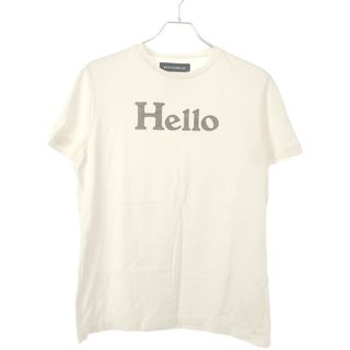 MADISON BLUE マディソンブルー HELLO クルーネックTシャツ MB184-7014 ホワイト 1