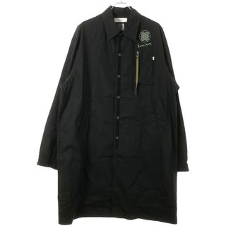 FACETASM - FACETASM ファセッタズム 22SS The Book of Boba Fett COACH COAT バックプリントコーチコート T0F-JK-U02 ブラック 5