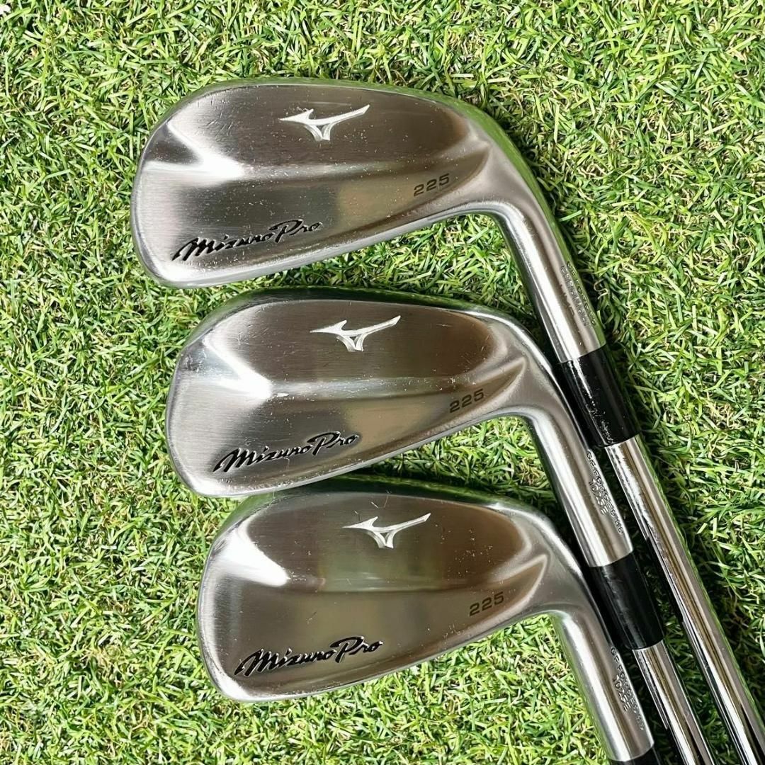 【美品】MIZUNO PRO 225 ミズノ アイアンセット 右 S200 6本 スポーツ/アウトドアのゴルフ(クラブ)の商品写真