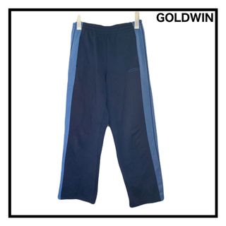 GOLDWIN　ジャージ下　パンツ　ネイビー　ユニセックス　ウエストゴム　S