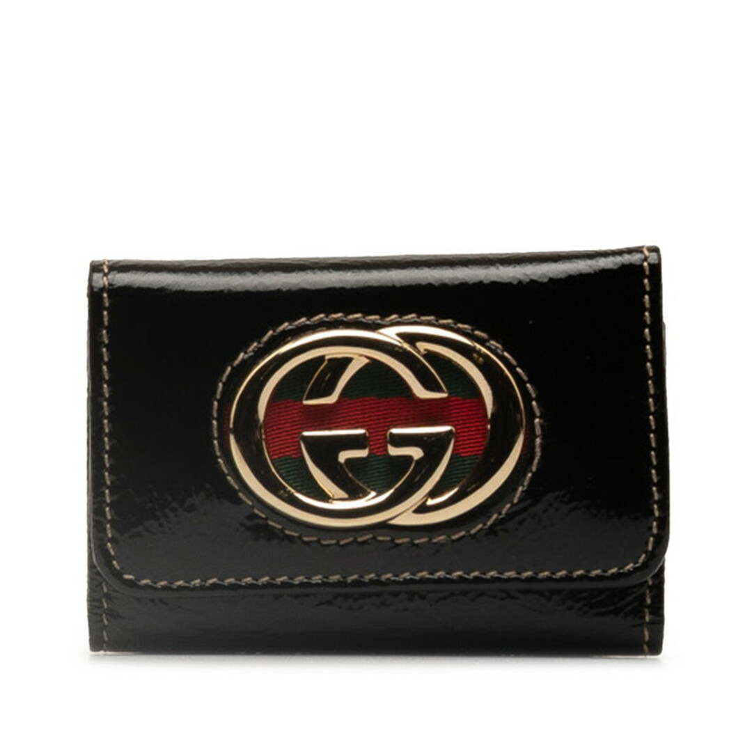 Gucci - グッチ インターロッキングG シェリーライン キーケース 6連 Gucci - グッチ インターロッキングG シェリーライン キーケース 6連