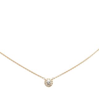 ティファニー(Tiffany & Co.)の美品 ティファニー サークレットダイヤネックレス ネックレス 750 レディース TIFFANY&Co. 【222-48211】(ネックレス)