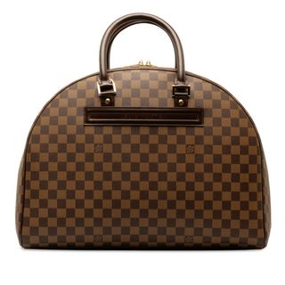 ルイヴィトン(LOUIS VUITTON)の美品 ルイ ヴィトン ダミエ ノリータ24 ハンドバッグ ボストンバッグ N41454 PVC レディース LOUIS VUITTON 【222-48219】(ボストンバッグ)