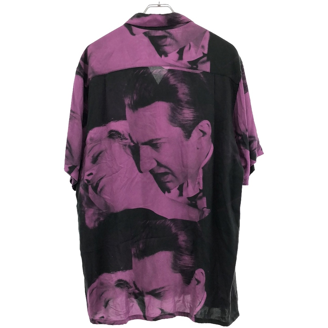 Supreme(シュプリーム)のSupreme シュプリーム 19SS Bela Lugosi Rayon S/S Shirt オープンカラーレーヨンシャツ  パープル L メンズのトップス(シャツ)の商品写真