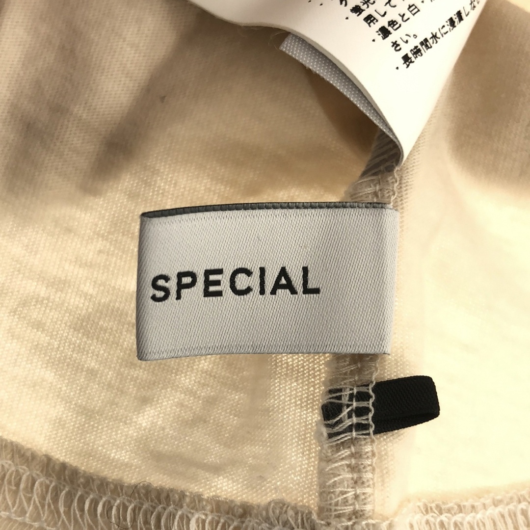 MAISON SPECIAL(メゾンスペシャル)のMAISON SPECIAL メゾンスペシャル 3WAYレイヤードトップ  アイボリー F レディースのトップス(Tシャツ(半袖/袖なし))の商品写真