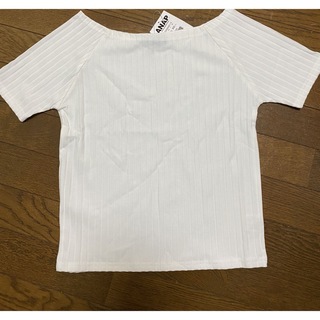 アナップ(ANAP)のANAP！新品白トップス(Tシャツ(半袖/袖なし))