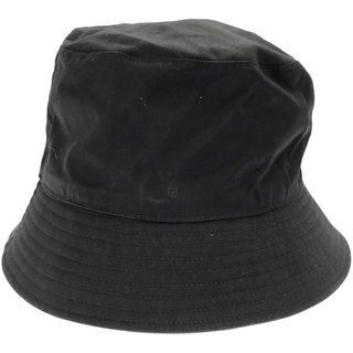 キジマタカユキ(KIJIMA TAKAYUKI)のKIJIMA TAKAYUKI キジマ タカユキ VENTILE BUCKET HAT ベンタイルコットンギャバジン バケットハット 232601-01 ブラック 2(ハット)