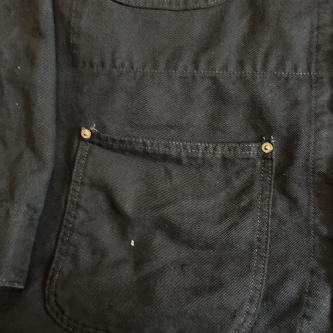 carhartt - 激レア 80'S CARHARTT CHORE COAT BLACK 裏地なしの carhartt - 激レア 80'S CARHARTT CHORE COAT BLACK 裏地なしの