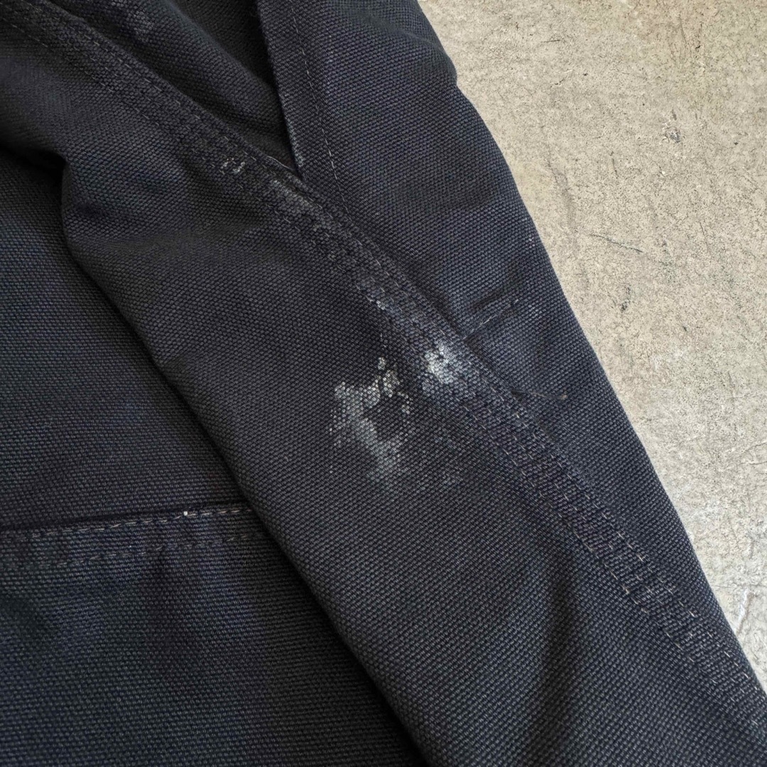 carhartt - 激レア 80'S CARHARTT CHORE COAT BLACK 裏地なしの carhartt - 激レア 80'S CARHARTT CHORE COAT BLACK 裏地なしの