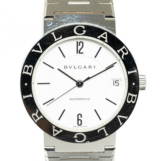 ブルガリ(BVLGARI)のブルガリ ブルガリブルガリ 腕時計 BB33SS 自動巻き ホワイト文字盤 ステンレススチール メンズ BVLGARI 【214-48930】(腕時計(アナログ))