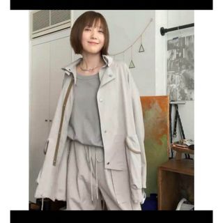 オーラリー(AURALEE)のAURALEE 21ss WASHED FINX RIPSTOP 本田翼さん着(ミリタリージャケット)