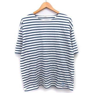 オーシバル(ORCIVAL)のオーチバル ORCIVAL オーシバル Tシャツ カットソー ボーダー 柄 ロゴ(Tシャツ/カットソー(半袖/袖なし))